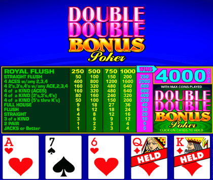 Double Double Bonus Poker